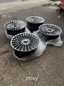 18'' Mercedes Maybach Turbine Style Alloy Wheels A B C E Class Gla Vito V Class