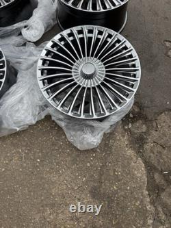 18'' Mercedes Maybach Turbine Style Alloy Wheels A B C E Class Gla Vito V Class