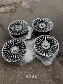 18'' Mercedes Maybach Turbine Style Alloy Wheels A B C E Class Gla Vito V Class