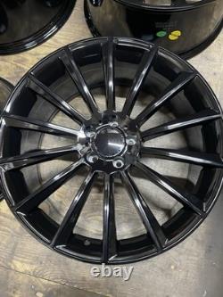 18'' Mercedes Turbine Style Alloy Wheels A B C E Class W204 W205 W206 W213 W214