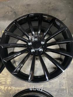 18'' Mercedes Turbine Style Alloy Wheels A B C E Class W204 W205 W206 W213 W214