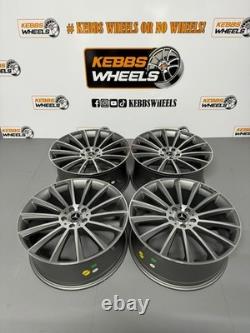18 Mercedes Turbine Twist Replacement Style Alloy Wheels C Class E Class S Clas