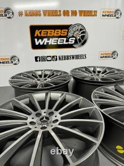 18 Mercedes Turbine Twist Replacement Style Alloy Wheels C Class E Class S Clas