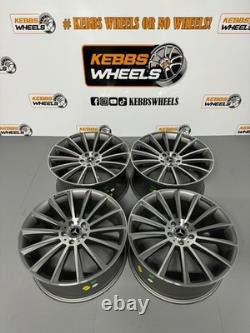18 Mercedes Turbine Twist Replacement Style Alloy Wheels C Class E Class S Clas