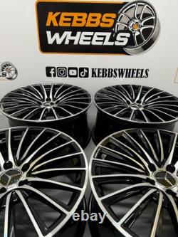 18 Mercedes Turbine Twist Replacement Style Alloy Wheels C Class E Class S Clas