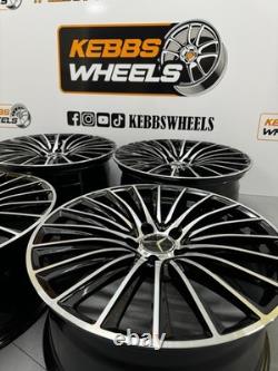 18 Mercedes Turbine Twist Replacement Style Alloy Wheels C Class E Class S Clas