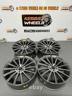 18 Mercedes Turbine Twist Replacement Style Alloy Wheels C Class E Class S Clas