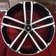 18 Nogaro Style Alloy Wheels Black Machined Premium Wheels Omi Wheels