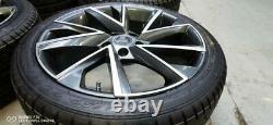 18 Octavia VRS Style Alloy Wheels+tyres fits Skoda Octavia 2 3 (x4)