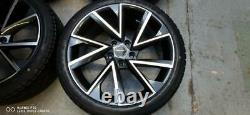 18 Octavia VRS Style Alloy Wheels+tyres fits Skoda Octavia 2 3 (x4)