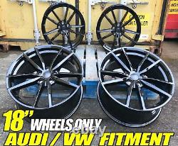 18 PRETORIA GB Style ALLOY WHEELS X4 Fits VW GOLF / CADDY / A3