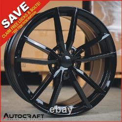 18 PRETORIA GB Style ALLOY WHEELS X4 TYRES Fits VW GOLF / CADDY