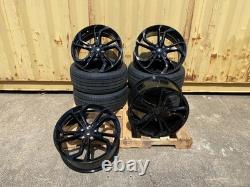18 PRETORIA TCR Style ALLOY WHEELS X4 + TYRES Fits VW GOLF / CADDY