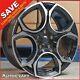 18 Queenstown Bp Style Alloy Wheels X4 Tyres Fits Vw Golf / Caddy