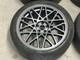 18 Rotiform Blq Style Alloy Wheels 5x100 Black Audi A1 Vw Polo Golf Skida Fabia