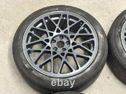 18 ROTIFORM BLQ STYLE ALLOY WHEELS 5x100 black AUDI A1 VW POLO GOLF SKIDA FABIA