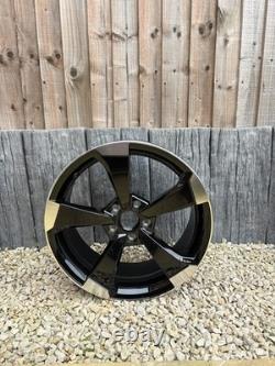 18 RS3 Style Alloy Wheels Black