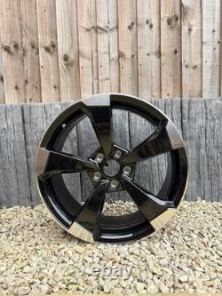 18 RS3 Style Alloy Wheels Black