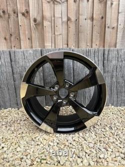 18 RS3 Style Alloy Wheels Black