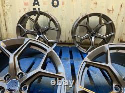 18 RS6 F GUN BRZ Style ALLOY WHEELS X4Fits AUDI A3 A4 A6 TT PCD 5X112