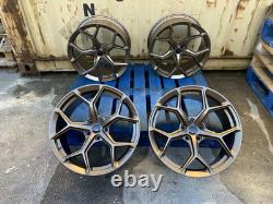 18 RS6 F GUN BRZ Style ALLOY WHEELS X4Fits AUDI A3 A4 A6 TT PCD 5X112