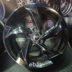 18'' Rotor Style Alloy wheels 5x112 Fit Audi A3, TT, VW Caddy Golf, Skoda, Seat