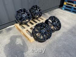 18 Rs3 Style Alloy Wheels Fits Audi A3 S3 Rs3 A4 A6 Tt 5x112 Black Clearance