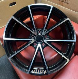 18 Rs4 C Style Alloy Wheels To Fit Audi A3 A4 A6 Vw Seat