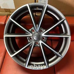 18 Rs4c Style Alloy Wheels To Fit Audi A3 S3 Rs3 A4 A6 Tt