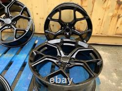 18 Rs6 Style Alloy Wheels Fits Audi A3 S3 Rs3 A4 A6 Tt 5x112 Black Cheapest Uk