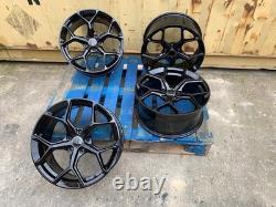 18 Rs6 Style Alloy Wheels Fits Audi A3 S3 Rs3 A4 A6 Tt 5x112 Black Cheapest Uk