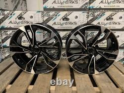 18 S3 S4 S5 Style ALLOY WHEELS X4 Fits AUDI A3 A4 LEON CUPRA CADDY GOLF