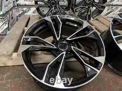18 S3 S4 S5 Style ALLOY WHEELS X4 Fits AUDI A3 A4 LEON CUPRA CADDY GOLF