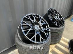 18 S3 S Line Style Alloy Wheels + Tyres Fits Audi A3 A4 A6