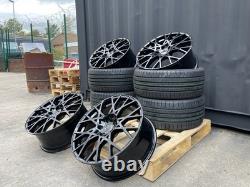 18 S3 S Line Style Alloy Wheels + Tyres Fits Audi A3 A4 A6