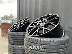 18 S3 S Line Style Alloy Wheels + Tyres Fits Audi A3 A4 A6