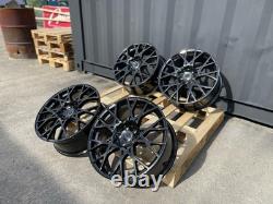18 S3 style alloy wheels Black Rims 5x112 SWM For Seat Altea Ateca Leon Toledo