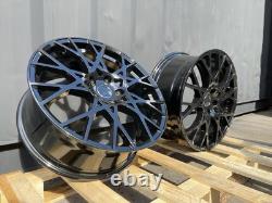 18 S3 style alloy wheels Black Rims 5x112 SWM For Seat Altea Ateca Leon Toledo