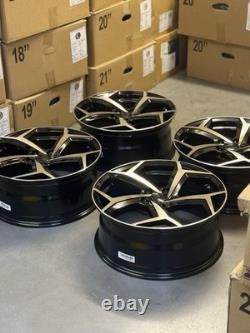 18'' Skoda Style Alloy Wheels Fits Seat Alhambra Ateca Leon Tarraco Vw Golf Audi