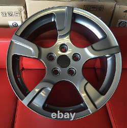 18 Sportline Style Alloy Wheels To Fit Vw Transporter T5 T6 Gunmetal