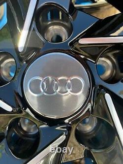 18 TTRS Twist Style Alloy Wheels Only Black/Polished to fit Audi A3 (2004-on)