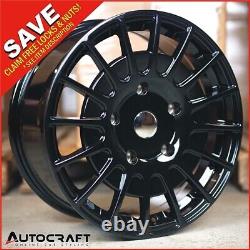 18 Transit Rally Style Alloy Wheels Tyres Ford Transit Custom + Load Rated