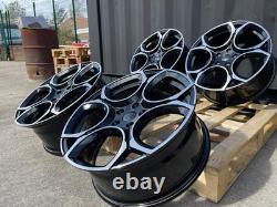 18 VRS QUEENSTOWN Style ALLOY WHEELS X4 Fits SEAT / SKODA PCD 5x112 LEON GTI