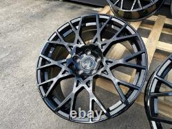 18 VRS S3 Style ALLOY WHEELS X4 TYRES Fits SEAT / SKODA PCD 5x112