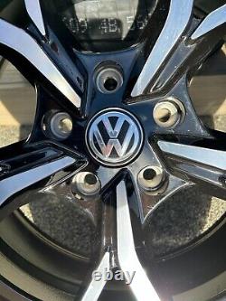18 VW Estoril Style Alloy Wheels & Tyres for Audi A3 TT Golf Caddy (LAST SET)