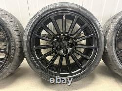 18 VW GOLF MK4 R32 style alloy wheels 5x100 Black AUDI A1 POLO FABIA A3 IBIZA
