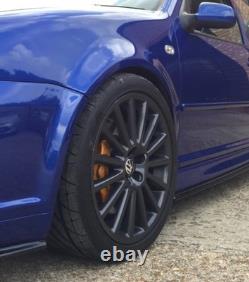 18 VW GOLF MK4 R32 style alloy wheels 5x100 Black AUDI A1 POLO FABIA A3 IBIZA