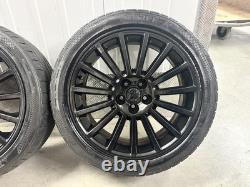 18 VW GOLF MK4 R32 style alloy wheels 5x100 Black AUDI A1 POLO FABIA A3 IBIZA