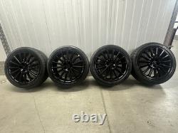 18 VW GOLF MK4 R32 style alloy wheels 5x100 Black AUDI A1 POLO FABIA A3 IBIZA