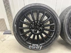 18 VW GOLF MK4 R32 style alloy wheels 5x100 Black AUDI A1 POLO FABIA A3 IBIZA